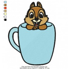 Chip and Dale 03 Embroidery Designs